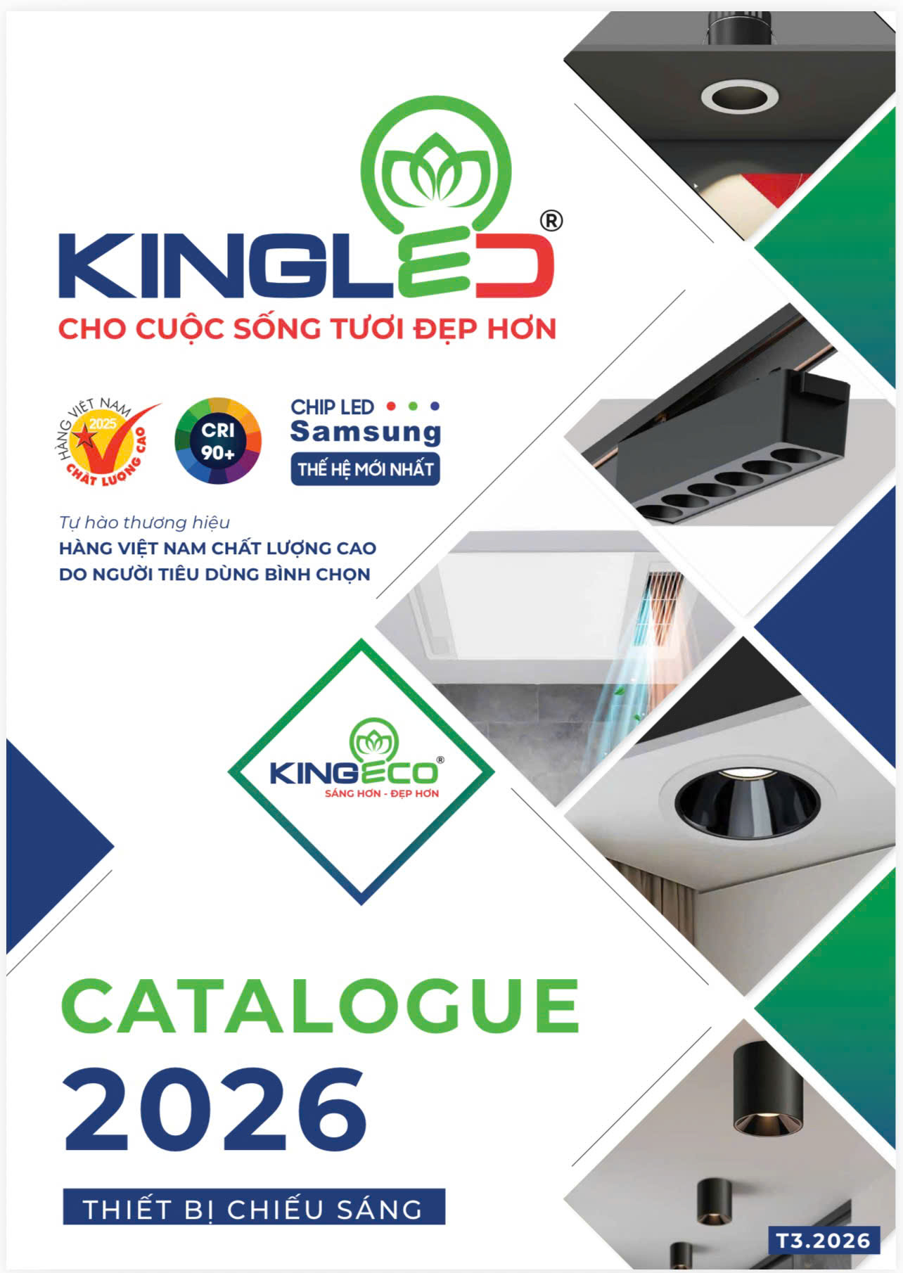 BÁO GIÁ CATALOG ĐÈN LED KINGLED MỚI NHẤT 2026